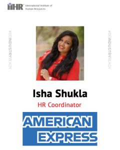 iihr-hr-training-in-bangalore-Isha_AMEX