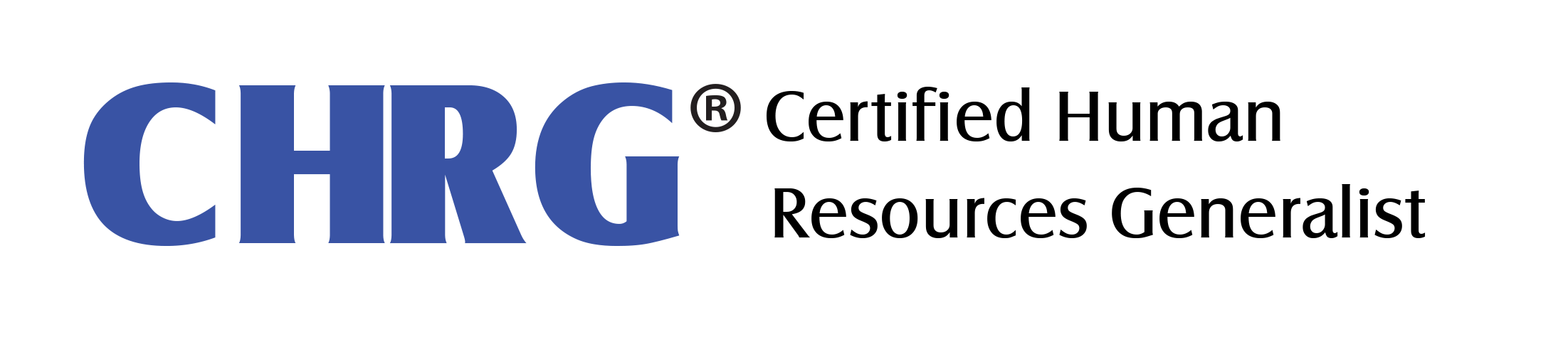CHRG-Certification
