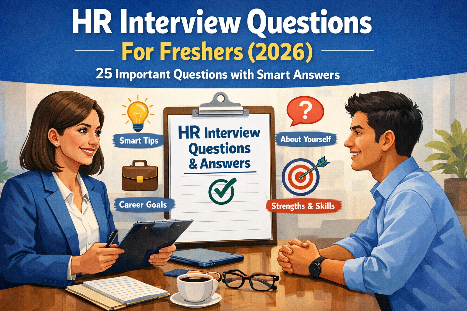 HR Interview Questions for Freshers