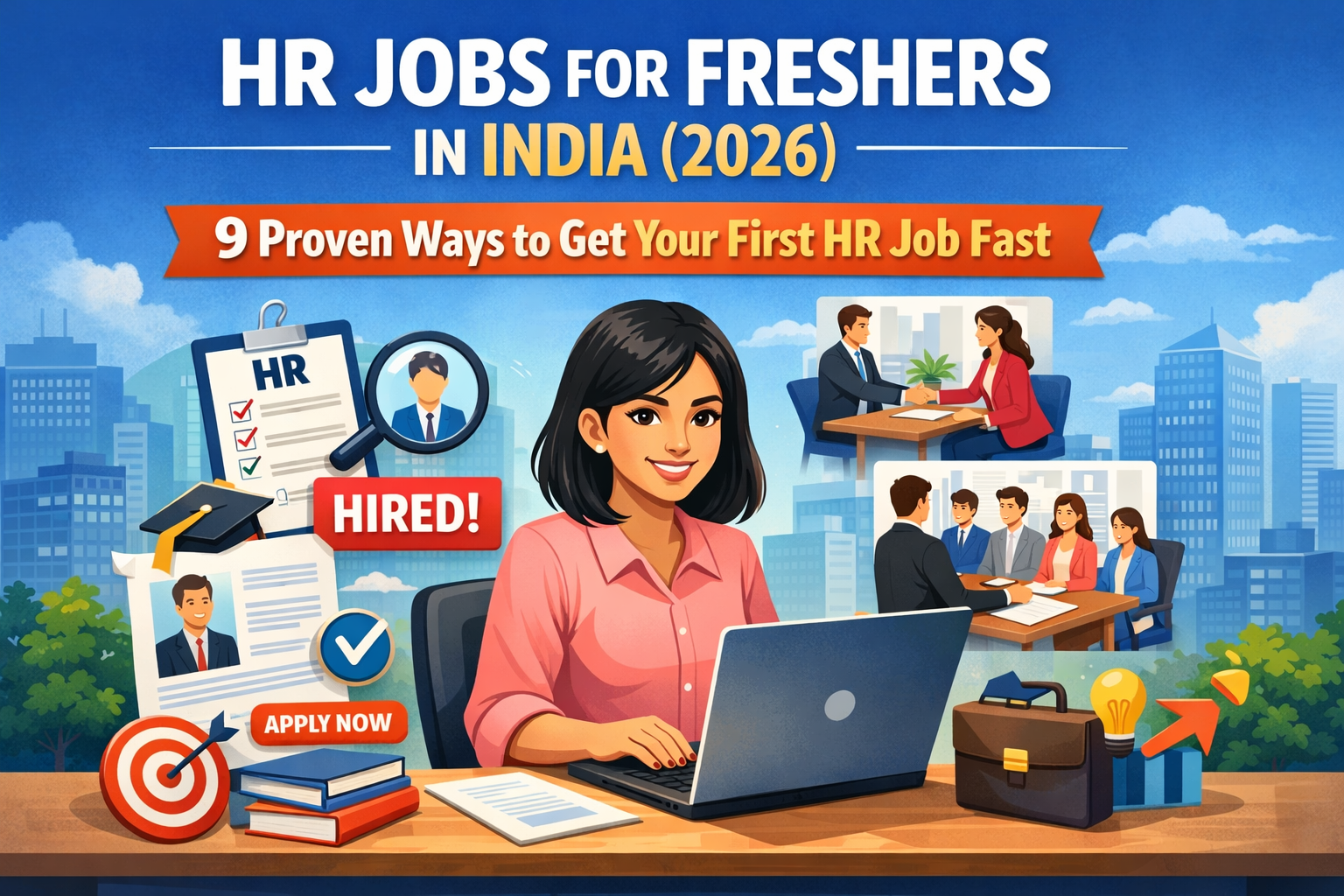 HR Jobs for Freshers in India